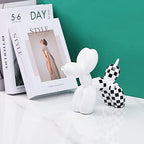 Creative Balloon Dog Sculpture Modern Home Decoration Trendy Animal Art Ornaments Collection Figurine Bedroom Living Room Office Desktop Resin Decors - Image 6