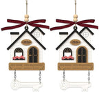 2Pcs House Warming Gifts New Home Ornament 2026 - Wooden First New Home Gift Idea for Couple, Women, or Families - 3D New House Keepsake with Key Design(Brown+Brown) by Sulevalt%C2%AE