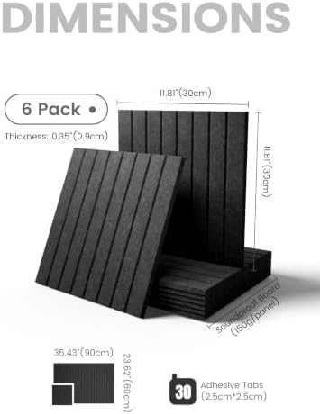 Fluxynara Felt Bulletin Board & Cork Board Alternative 36'' x 24'' - 6 Pack - Image 2