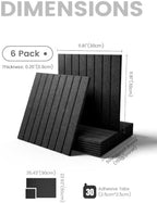 Fluxynara Felt Bulletin Board & Cork Board Alternative 36'' x 24'' - 6 Pack - Image 2