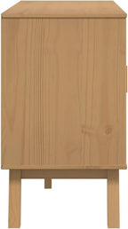 Scandinavian Solid Pine Sideboard - Image 9