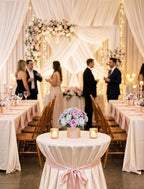 BLOSMON Fake Flowers Ball Centerpieces: 2 Pcs, Pink White Rose Babys Breath - Image 6