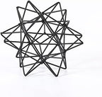 Metal Table Top Decor, 3D Metal Geometric Sculpture by YiLifebes-EasytoLife