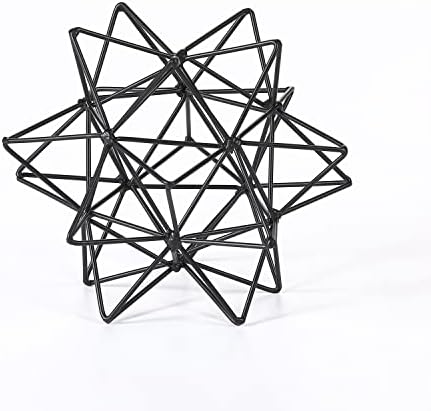Metal Table Top Decor, 3D Metal Geometric Sculpture by YiLifebes-EasytoLife