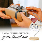 Gifts for Him Her - Wedding for Women Men Couple - Birthday Gift for Girlfriend Boyfriend - Romantic I Love You Gift for Wife - Couple Penguin Ornaments for Christmas Valentines Day - Image 3