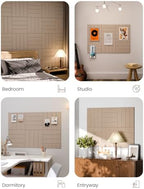 Fluxynara Felt Bulletin Board & Cork Board Alternative 36'' x 24'' - 6 Pack - Image 6