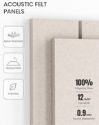 Fluxynara Felt Bulletin Board & Cork Board Alternative 36'' x 24'' - 6 Pack - Image 5
