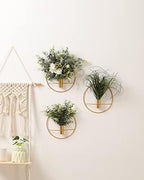 Pretty Jolly Boho Eucalyptus Wall Decor Gold Metal Wall-Mounted Art - Image 5