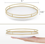Mkono Makeup Perfume Organizer Tray, 360 Rotating Skincare Cosmetic Storage - Image 7