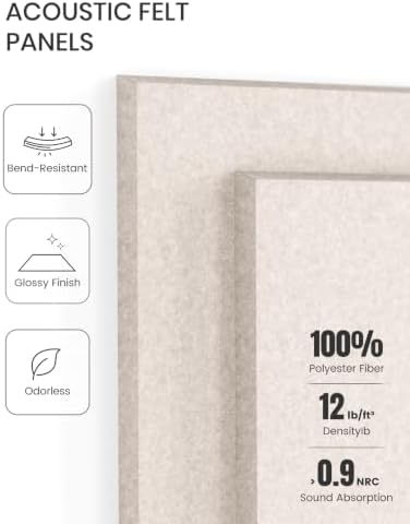 Fluxynara Felt Bulletin Board & Cork Board Alternative 48'' x 36'' - 12 Pack - Image 5