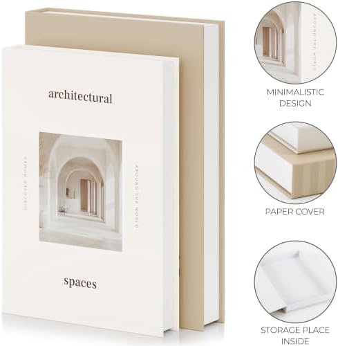 ZICOTO Beautiful Decorative Books Set of 2 for Your Coffee Table & Shelf - Image 6