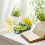 Lemon Truck Decor for Tiered Tray and Farmhouse Kitchen, Green, 5.7 Inch - Image 2