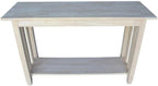 International Concepts Mission Unfinished Sofa Table - Image 6