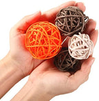 Patelai Wicker Ball Orbs,Bright Color,2.4'',2'',1.6'',1.2'' - Image 4