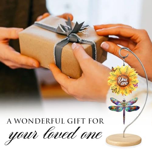 Dragonfly Sunflower Gifts for Women - Dragonflies Christian Desk Decor - Image 6