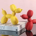 Creative Balloon Dog Sculpture Modern Home Decoration Trendy Animal Art Ornaments Collection Figurine Bedroom Living Room Office Desktop Resin Decors - Image 5