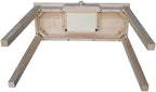 IC International Concepts, Rectangular Hall Table W/Drawer, Solid Real Wood - Image 11