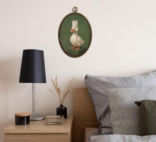 Funny Duck Bathroom Wall Art, Whimsical Duck Bathroom Wall Decor,Waterproof - Image 6