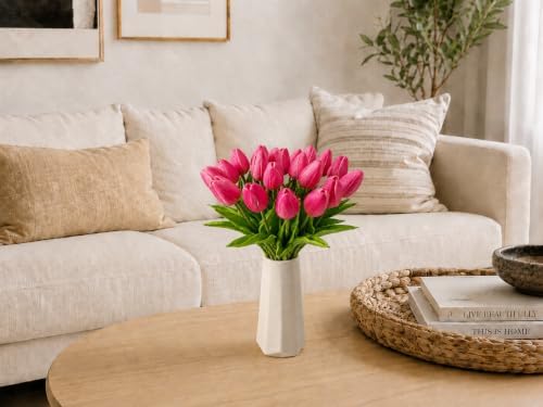Mandy's 20pcs Artificial Pink Tulips - Image 5