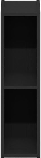 Furinno Fulda Book Shelf, 2-Tier Narrow Bookshelf, Bookcase - Image 5