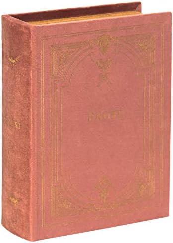 Decorative Vintage Book Shaped Trinket Storage Box - Brown - Image 5