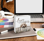 Goldendoodle Wooden Box Sign, Rustic Farmhouse Live Like Someone Left the Gate Open Signs for Home Decor,Farm Dog Office Kitchen Bedroom Decor,Goldendoodle Gifts for Kids Women Men,6x6 - Image 5