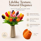 Mandy's 20pcs Artificial Multicolor Tulips - Image 2