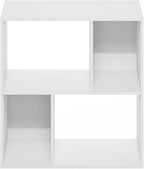 Furinno DALY Book Shelf, 4-Cube Bookshelf, Cube Storage Organizer Bookcase - Image 6