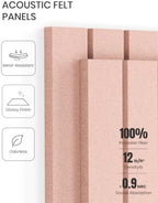 Fluxynara Felt Bulletin Board & Cork Board Alternative 48'' x 36'' - Image 5