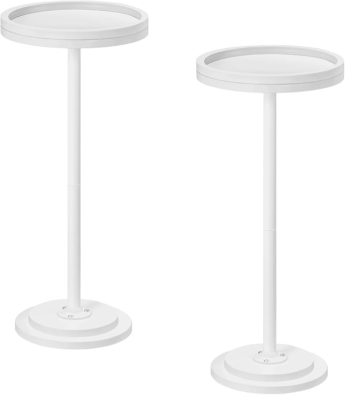 HOOBRO Small Round Side Tables, Drink Tables, Coffee Martini Tables - Image 9