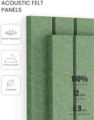 Fluxynara Felt Bulletin Board & Cork Board Alternative 48'' x 36'' - Image 5