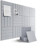 Felt Bulletin Board with Self-Adhesive 12 Pack by FLUXYNARA