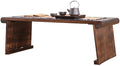Couch End Table Wooden Floor Table by Unknown