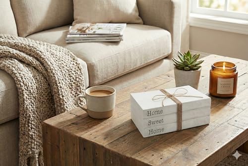 TenXVI Designs Home Sweet Home Decorative Books Set - Image 5