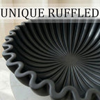 Decorative Bowls for Home Decor (Black, 7.9''x 3'') - Image 3