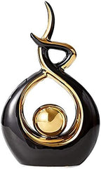 Norrclp Home Decor Modern Abstract Art Ceramic Statue Table Decorations by Norrclp