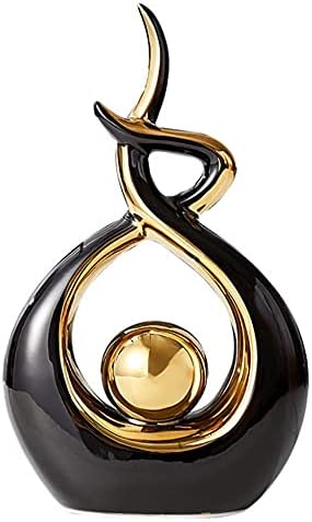 Norrclp Home Decor Modern Abstract Art Ceramic Statue Table Decorations by Norrclp
