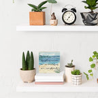 Coastal Room Decor Beach Decorations for Home Summer Decorations Wooden Box Sign for Home Office Farmhouse Table Shelf - Image 4