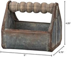 Primitives by Kathy Spindle Handle Tray, Small, Distressed Metal - Image 6