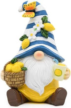 Lemon Decor Summer Garden Gnome Resin Figurines by AllaboutGnomesDecor