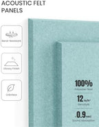 Fluxynara Felt Bulletin Board & Cork Board Alternative 48'' x 36'' - 12 Pack - Image 5