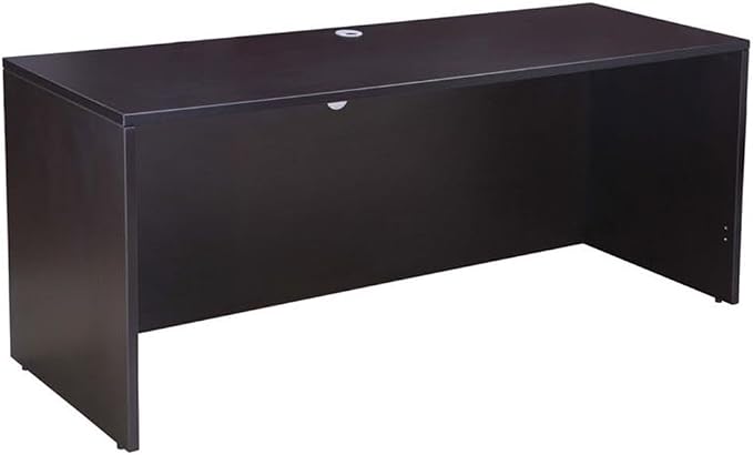 Boss Office Products Belarus Executive U-Shape Curved Bow Desk - Image 4