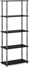 Furinno Turn-N-Tube 5-Tier Multipurpose Shelf / Display Rack / Storage Shelf / by Furinno-FitsYourSpaceFitsYourBudget