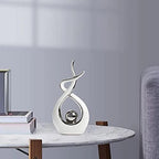 Norrclp Home Decor Modern Abstract Art Ceramic Statue Table Decorations for Dining Room Living Room Office Centerpiece - Image 2