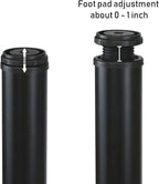 QLLY 22 inch Adjustable Metal Desk Legs, Heavy Duty Furniture Table Legs - Image 3