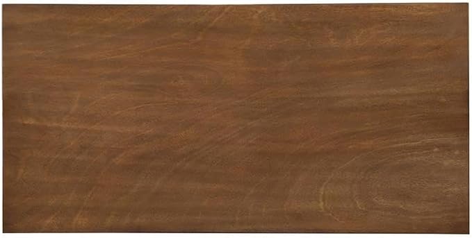 BOWERY HILL Transitional Wood 3-Piece Coffee Table Set, Antique Blue and Oak - Image 6