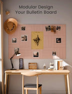 Fluxynara Felt Bulletin Board & Cork Board Alternative 48'' x 36'' - Image 6