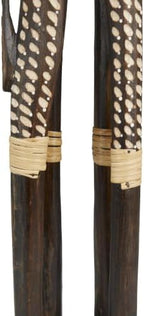 Deco 79 Wood Giraffe Decorative Sculpture Home Decor Statue, Accent Figurine 8" x 4" x 31", Dark Brown - Image 4