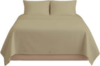 Sleeper Sofa Bed Sheet, 100% Cotton 400 Thread Count, 4 Piece Set, Deep Pocket by BeyondWhatYouSee