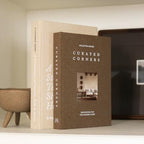 Decorative Books for Home Decor - 2 Linen Fake Books for Decorating Shelf by PaigeMcRaeHomeDecor